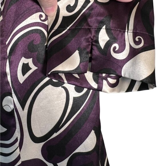 WORTHINGTON Stretch Women's Size Medium Swirl Pattern Dress - Picture 8 of 9